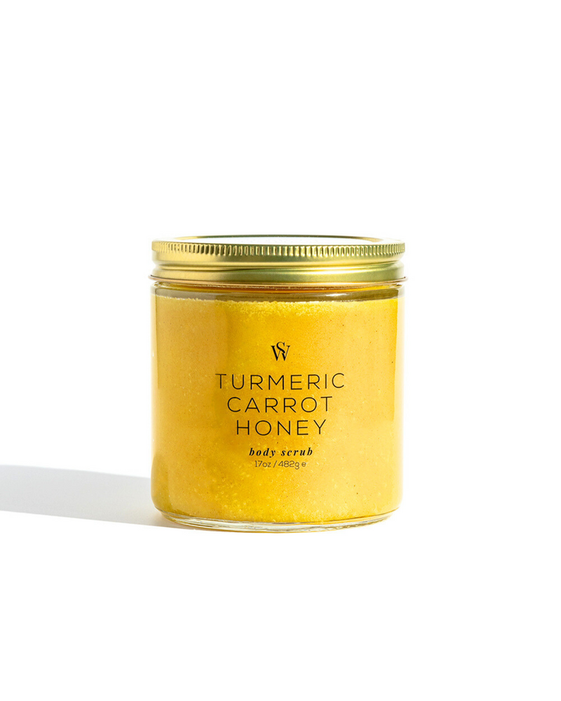 TURMERIC CARROT HONEY BODY SCRUB